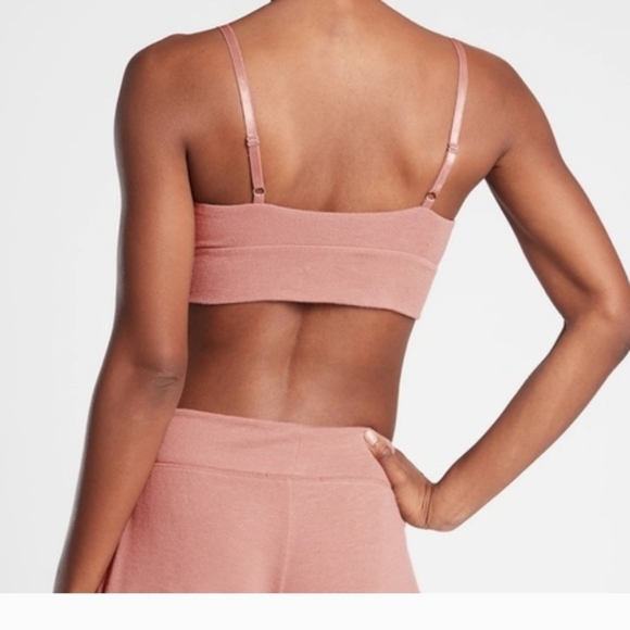 Athleta Well Rested Ribbed Knit Sleep Bra Size XS - Picture 2 of 5